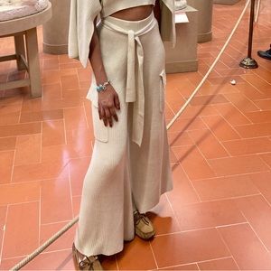 House or CB Knit cargo pants